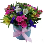 Цветы в коробке Бьянка